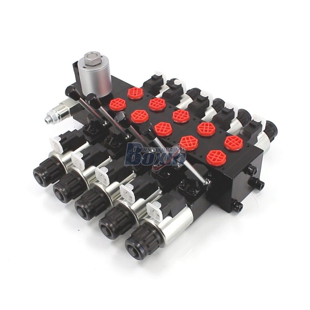 Wholesale DCV56 Solenoid 5 Spool Directional Valve Factory Price main image